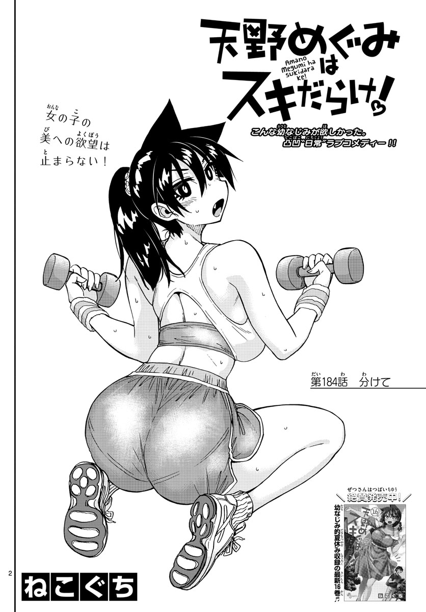 AMANO MEGUMI WA SUKI DARAKE! - RAW Chapter 184 page 2 - nihonkuni.com