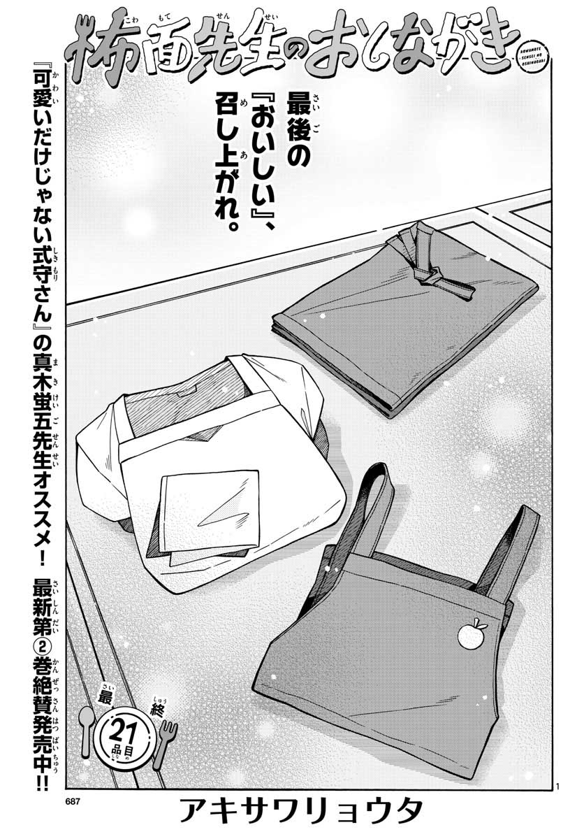 Kowaomote sensei no oshinagaki Chap 21 - Pic 1
