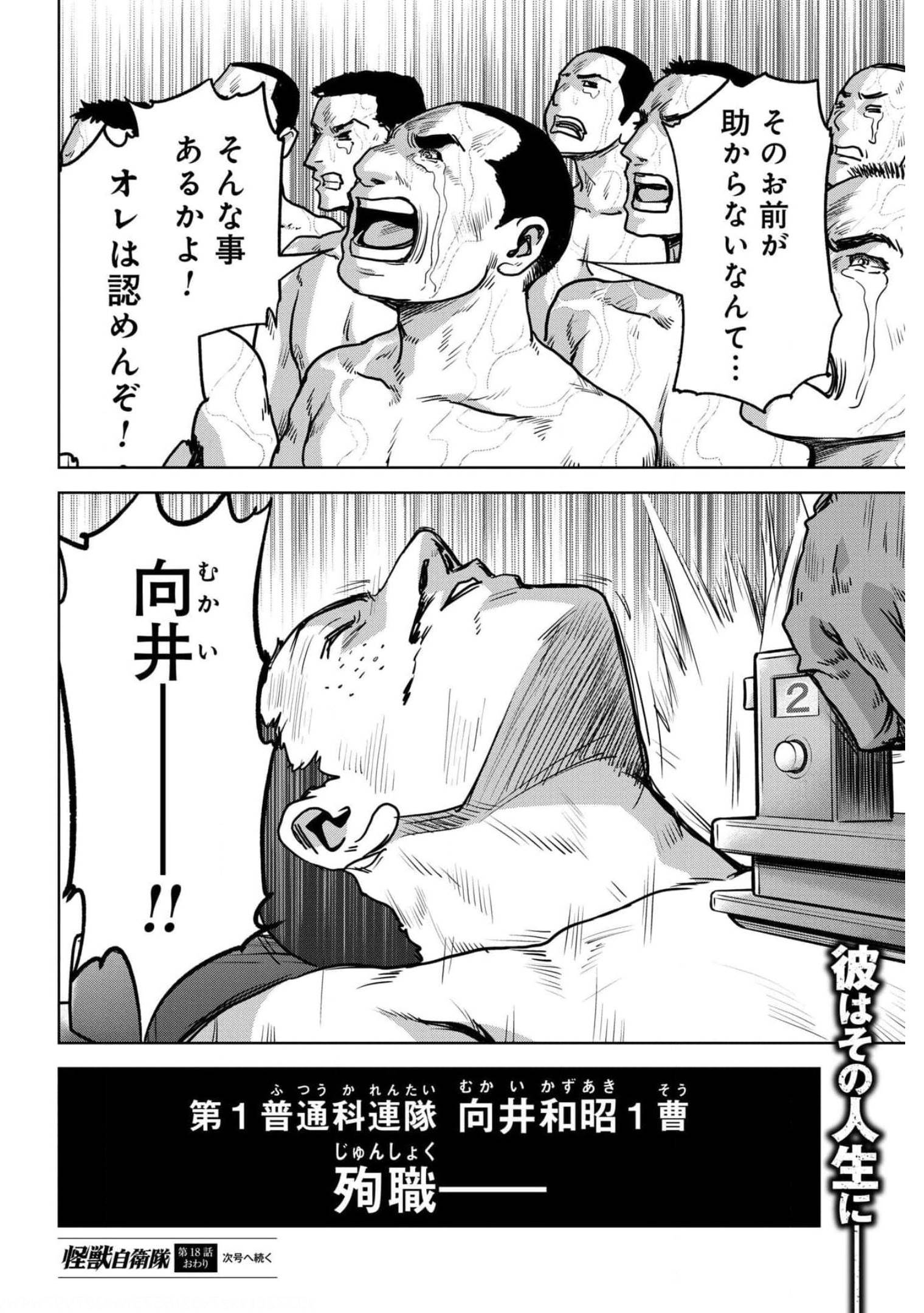 Kaijuu Jieitai: Task Force for Paranormal Disaster Management Chapter 18 page 71 - nihonkuni.com