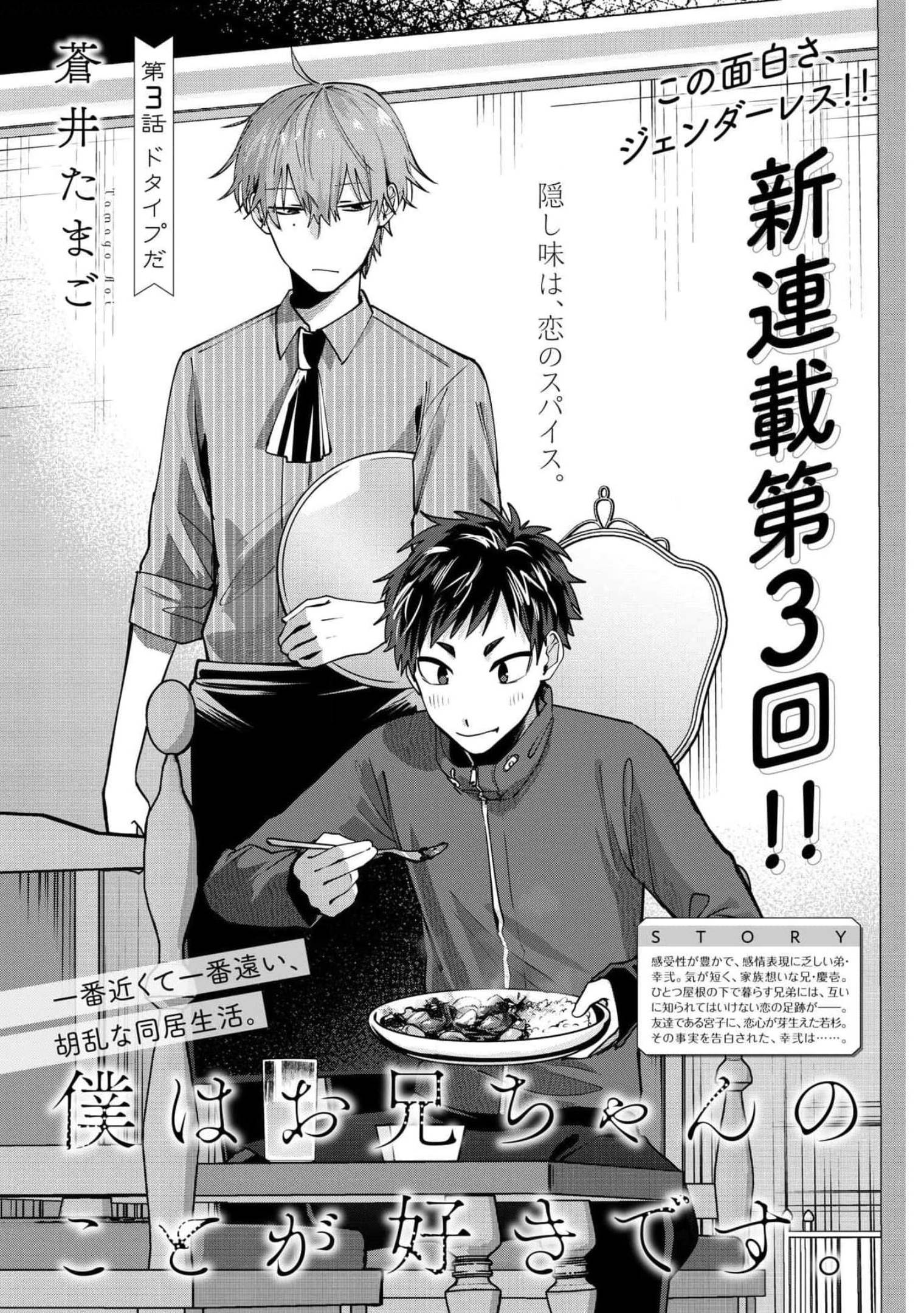Boku wa Oniichan no Koto ga Suki desu. Chapter 3 page 2 - nihonkuni.com