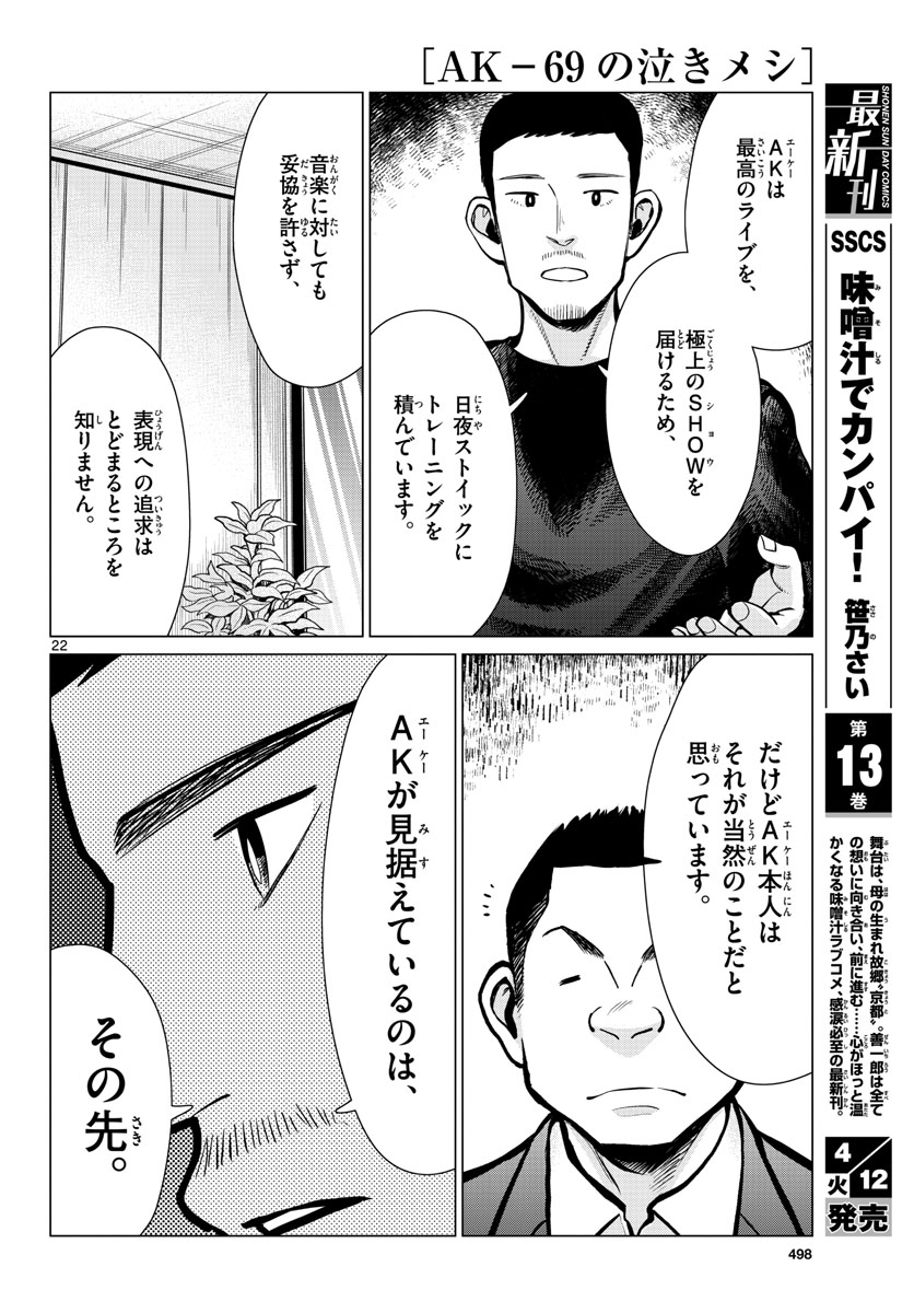AK-69 no Naki Meshi Chapter 14 page 22 - nihonkuni.com