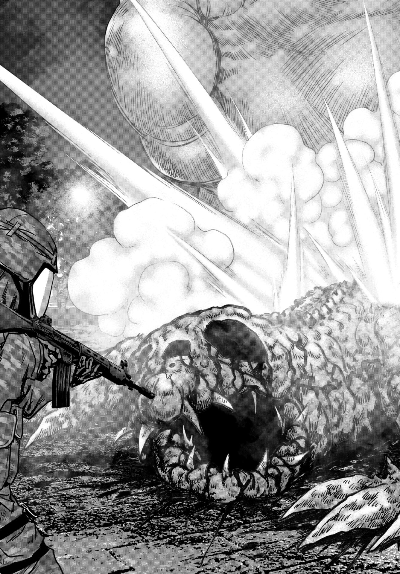 Kaijuu Jieitai: Task Force for Paranormal Disaster Management Chap 25 - Pic 35