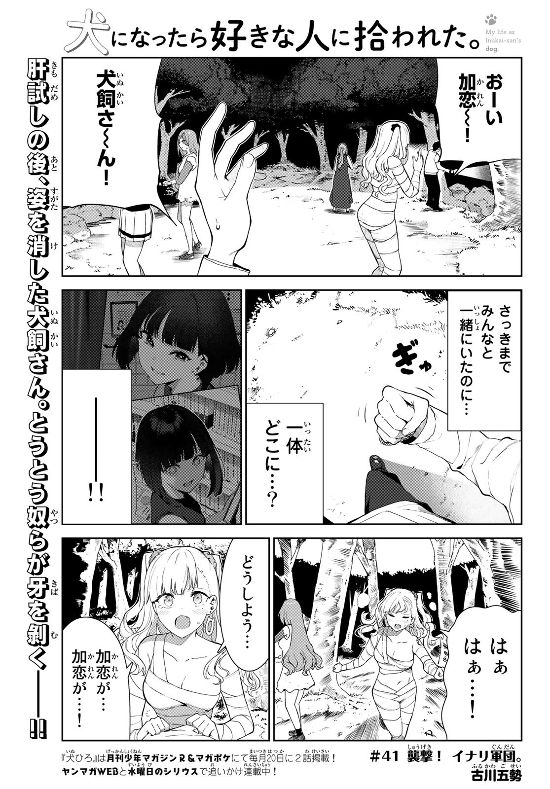 INU NI NATTARA SUKI NA HITO NI HIROWARETA - RAW Chap 41 - Pic 1