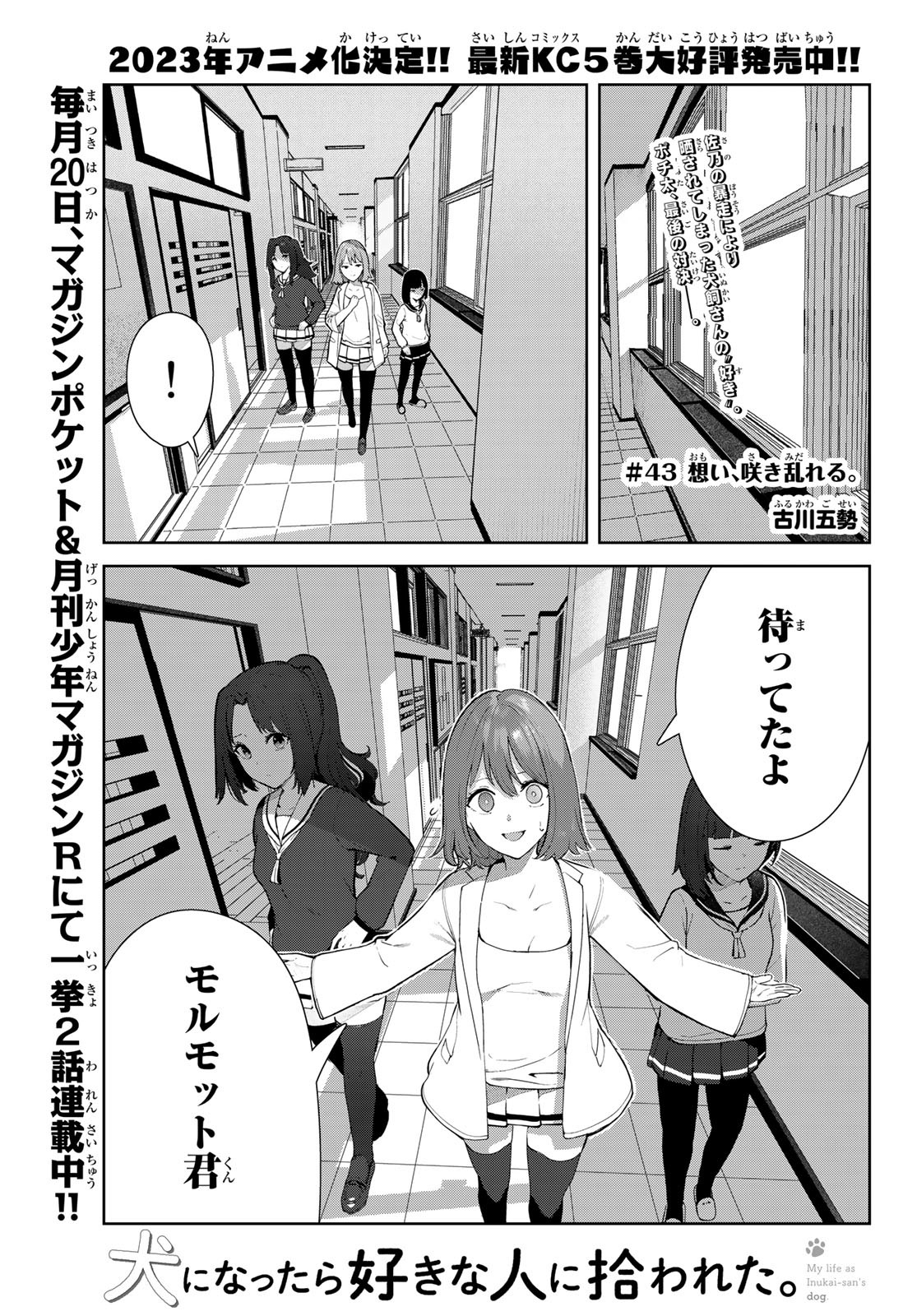 INU NI NATTARA SUKI NA HITO NI HIROWARETA - RAW Chap 43 - Pic 2