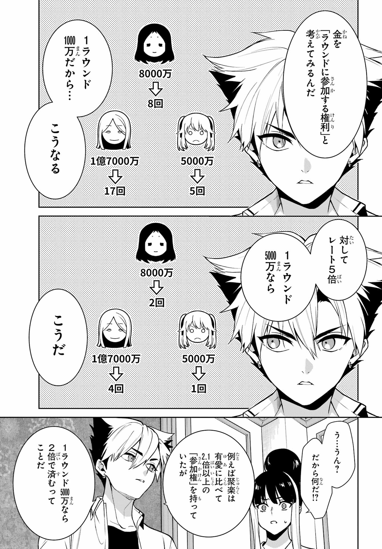 Kakegurui Twin Chap 80.2 - Pic 7