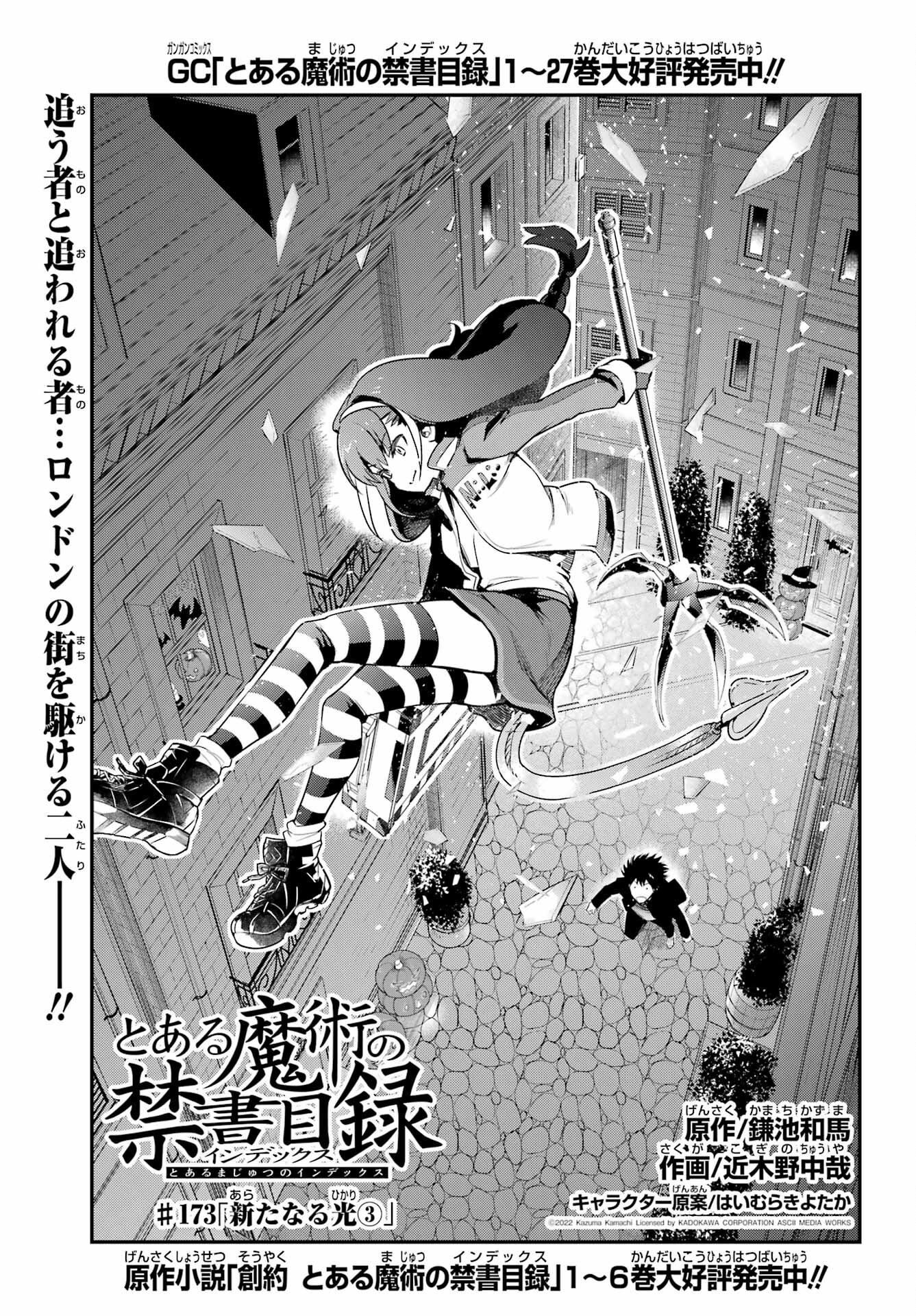 TOARU MAJUTSU NO KINSHO MOKUROKU Chapter 173 - Page 3