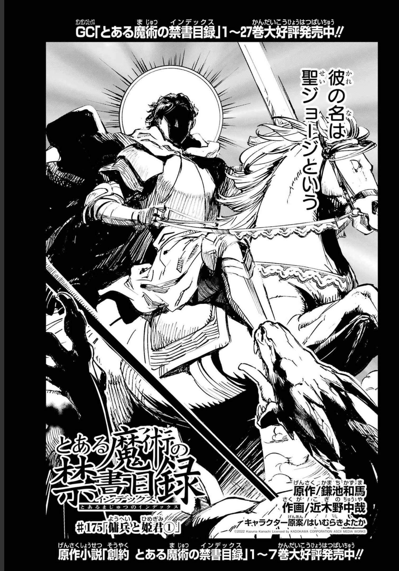 TOARU MAJUTSU NO KINSHO MOKUROKU Chapter 175 - Page 3