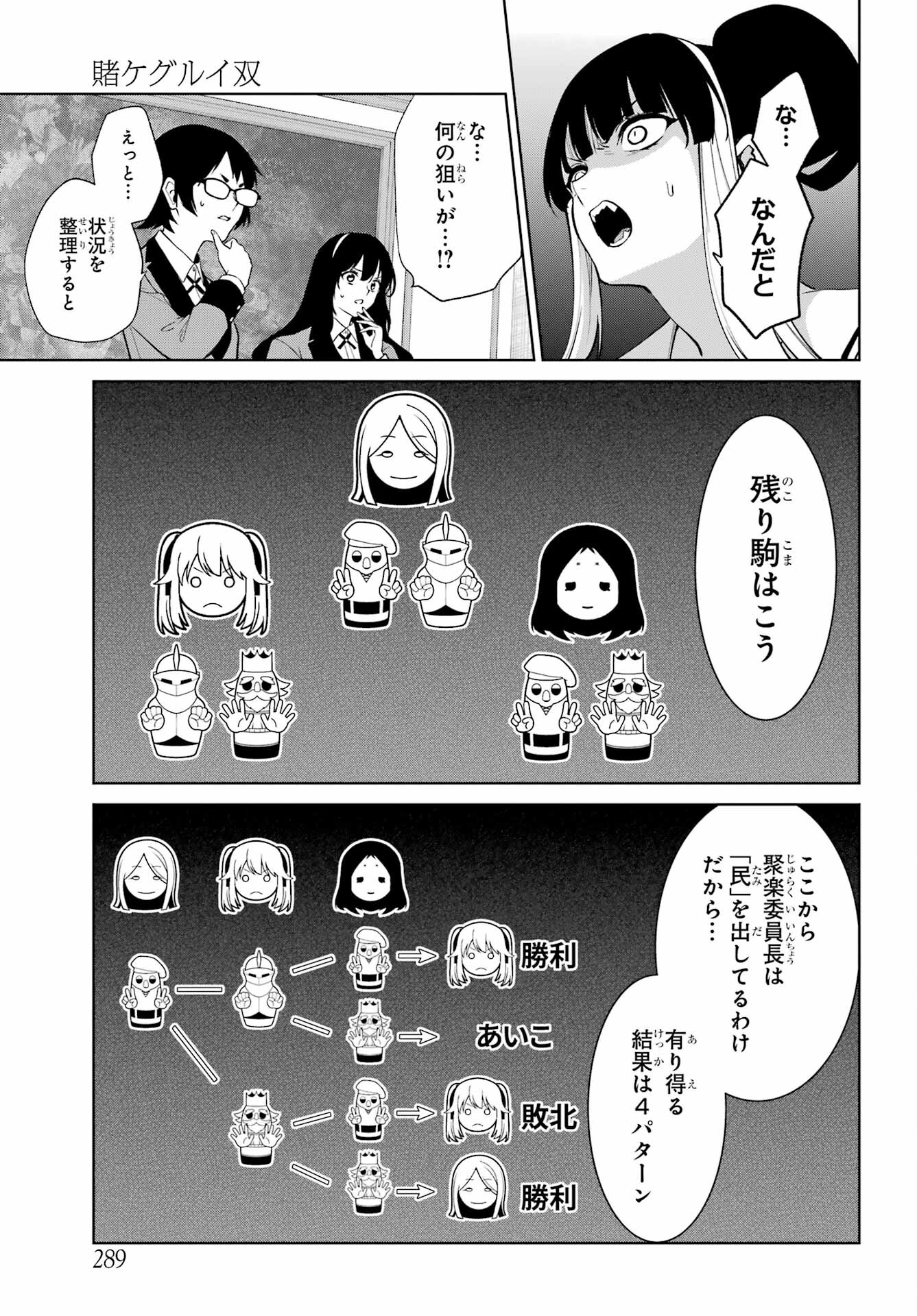 Kakegurui Twin Chap 82.2 - Pic 9