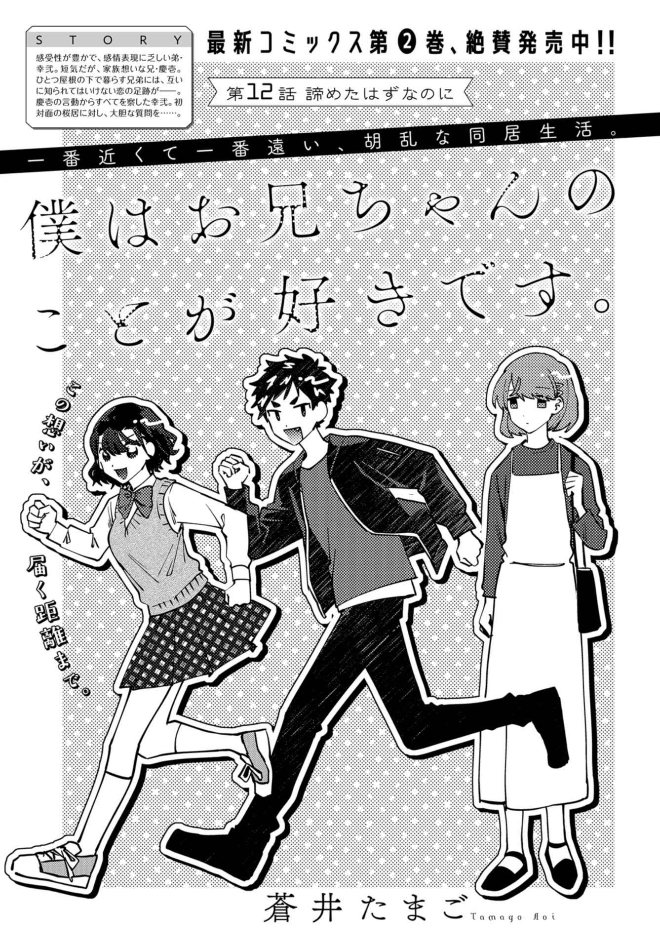 Boku wa Oniichan no Koto ga Suki desu. Chapter 12 page 3 - nihonkuni.com