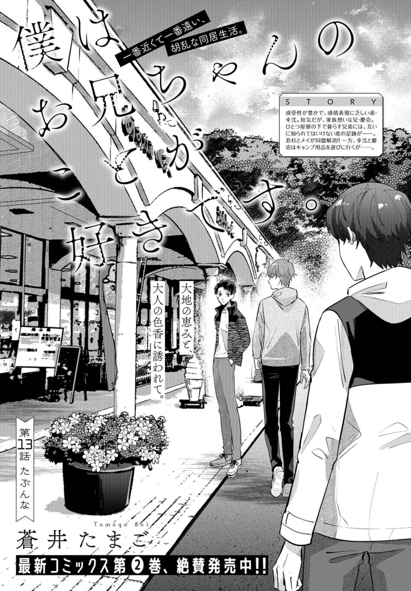 Boku wa Oniichan no Koto ga Suki desu. Chapter 13 page 3 - nihonkuni.com