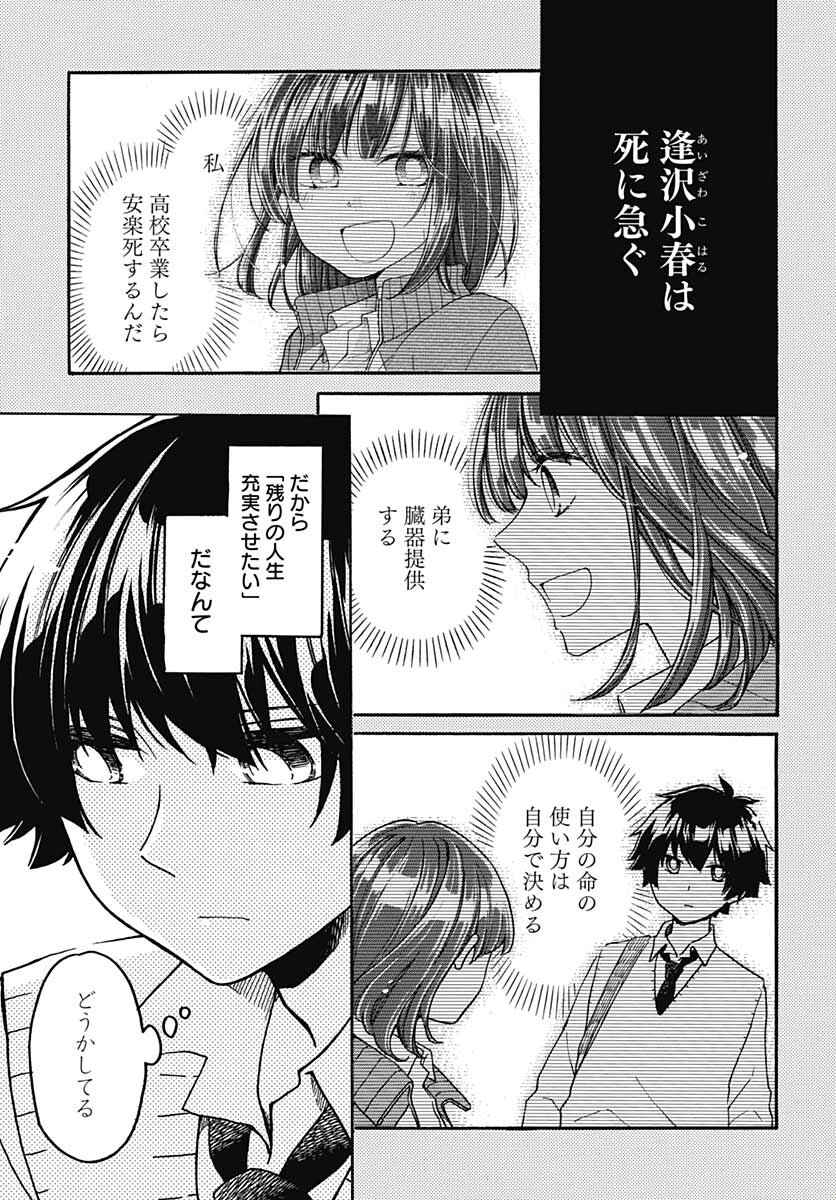 Aizawa Koharu wa Shi ni Isogu Chapter 3 page 5 - nihonkuni.com