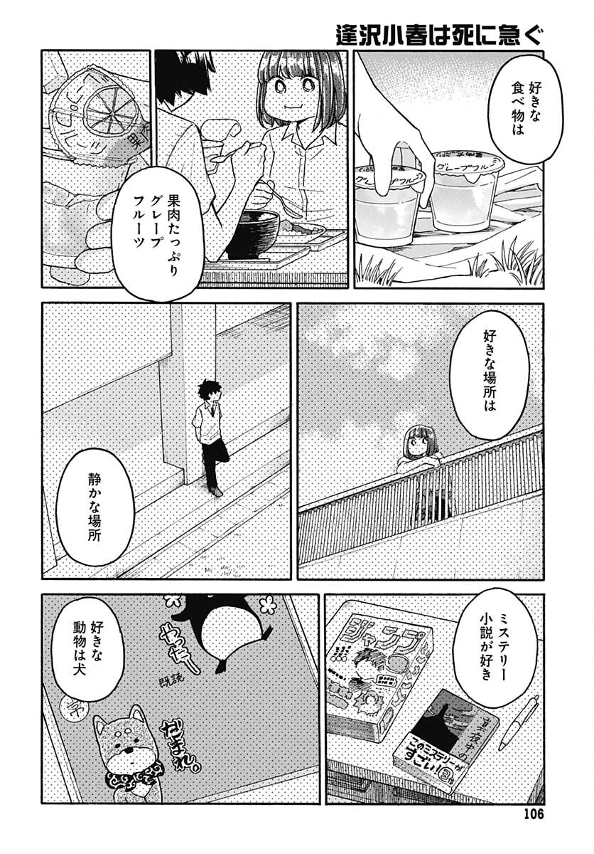 Aizawa Koharu wa Shi ni Isogu Chapter 4 page 22 - nihonkuni.com