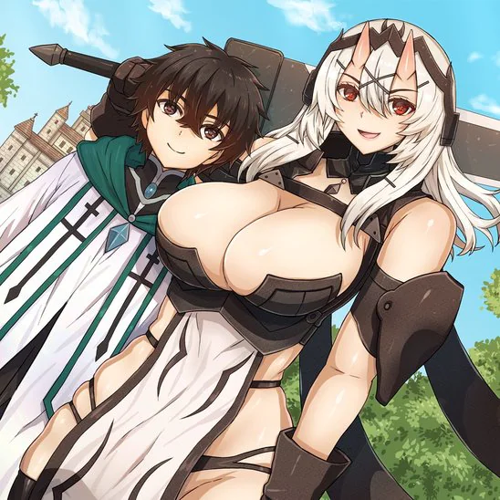 Isekai Saikyou No Yome Desu Ga, Yoru No Tatakai Wa Ore No Hou Ga Tsuyoi You Desu: Chiryaku O Ikashite Nariagaru Harem Senki (manga)