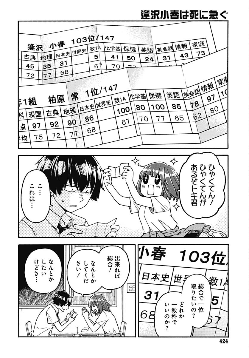 Aizawa Koharu wa Shi ni Isogu Chapter 5 page 4 - nihonkuni.com