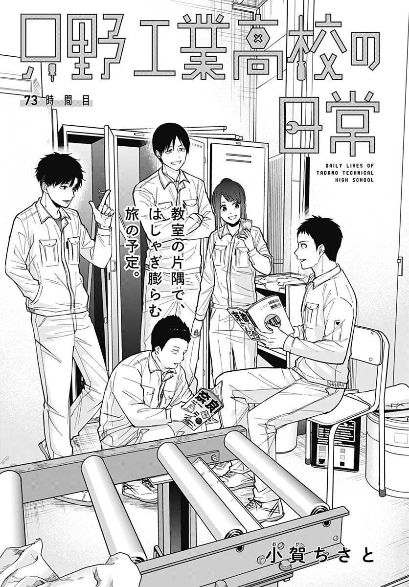 TADANO KOUGYOU KOUKOU NO NICHIJOU Chapter 73 page 3 - nihonkuni.com