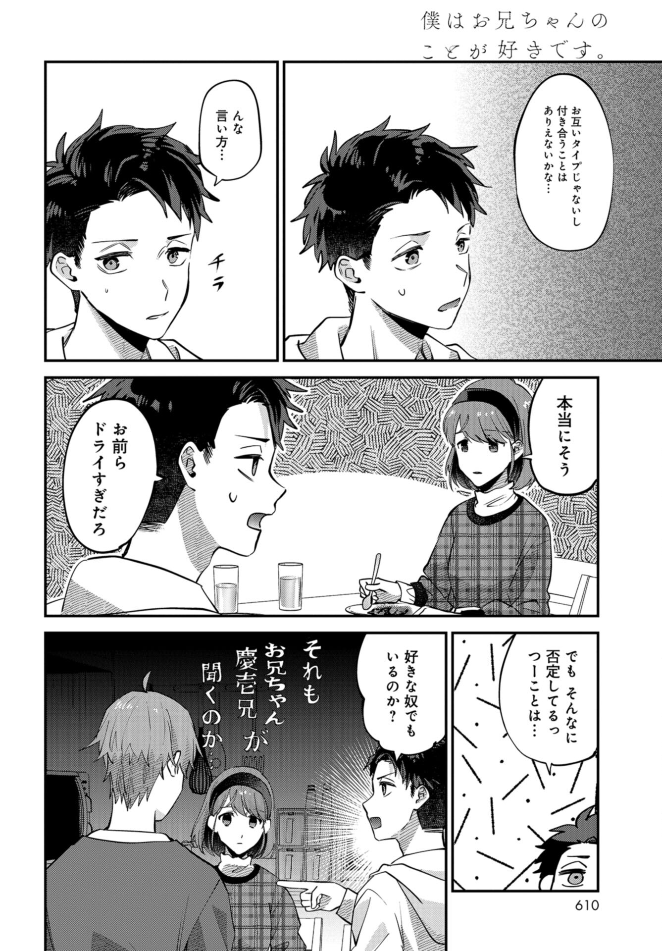 Boku wa Oniichan no Koto ga Suki desu. Chap 16 - Pic 10