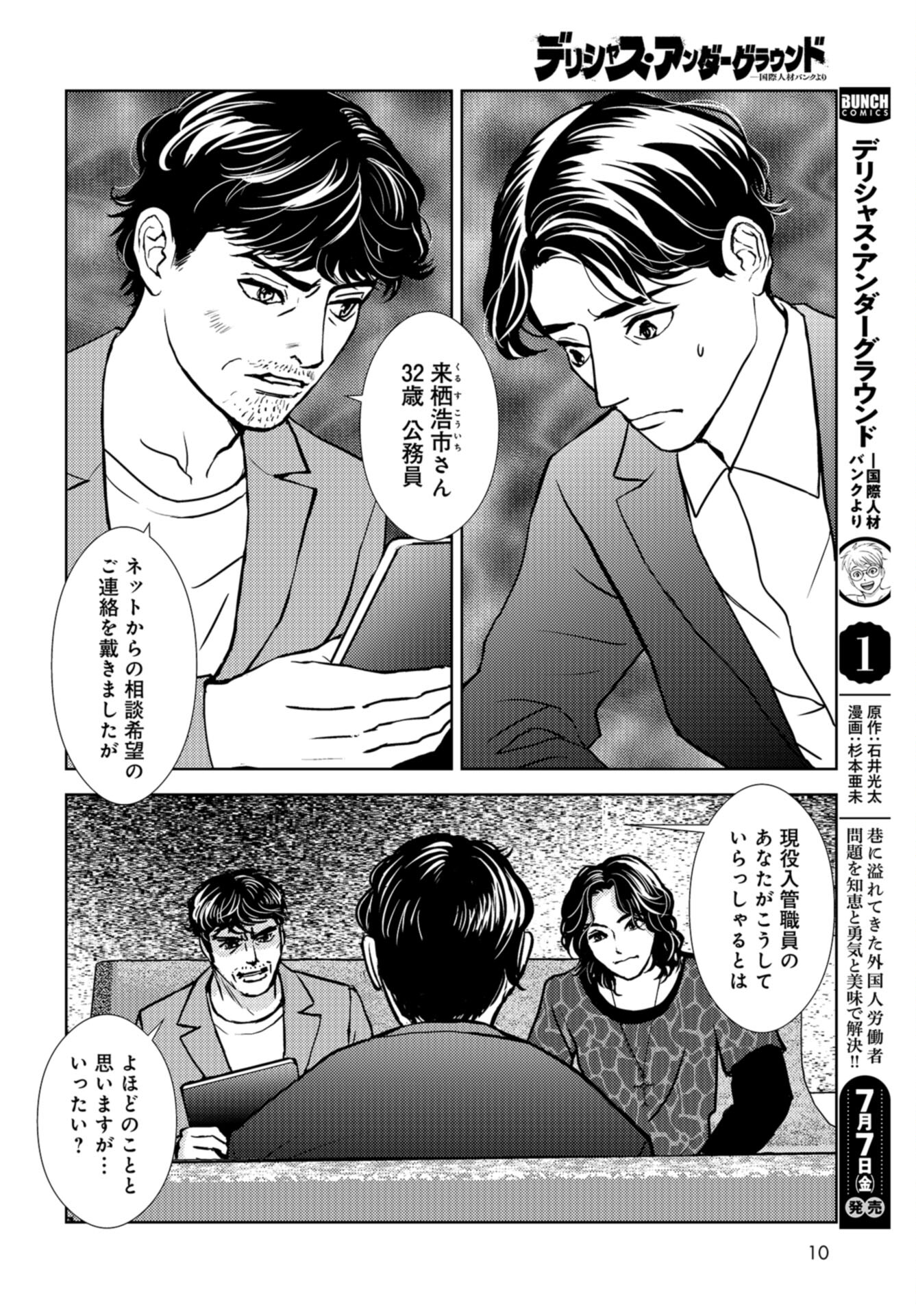 Delicious Underground: Kokusai Jinzai Bank yori Chapter 6 page 7 - nihonkuni.com