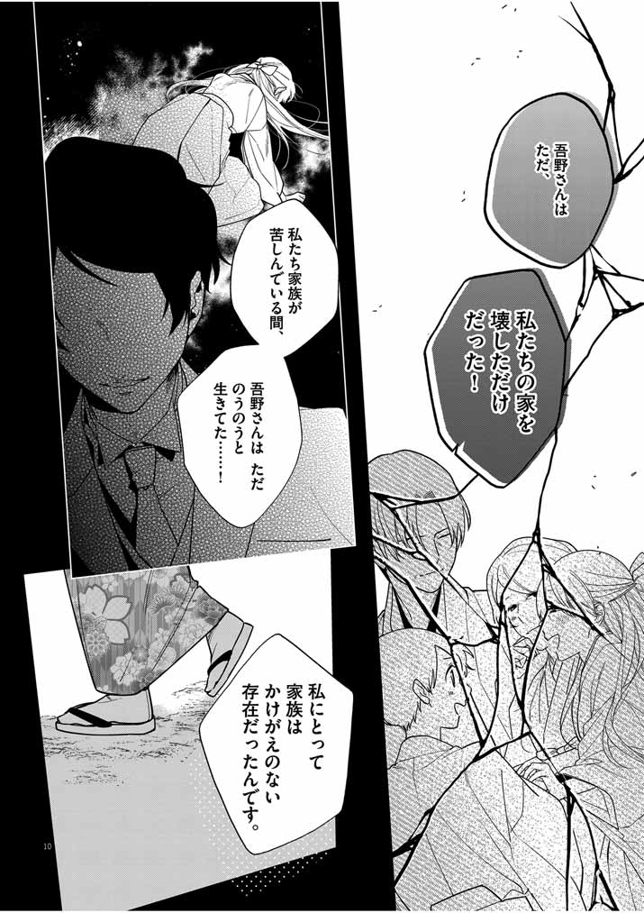 SHINIGAMI NO HATSUKOI ~BOTSURAKU KAZOKU NO REIJOU WA AI WO SHIRANAI SHINIGAMI NI TOTSUGU~ Chapter 39 page 10 - nihonkuni.com