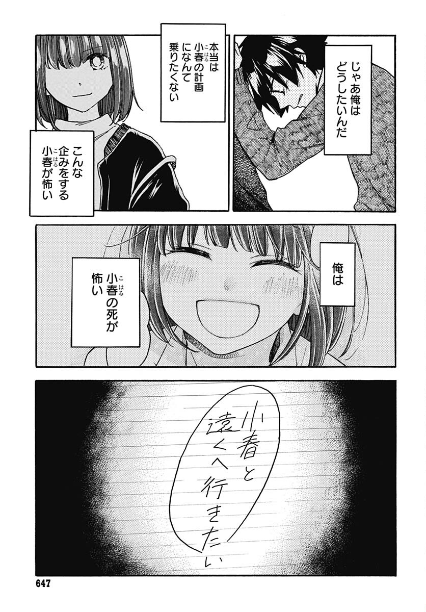 Aizawa Koharu wa Shi ni Isogu Chapter 12 page 27 - nihonkuni.com