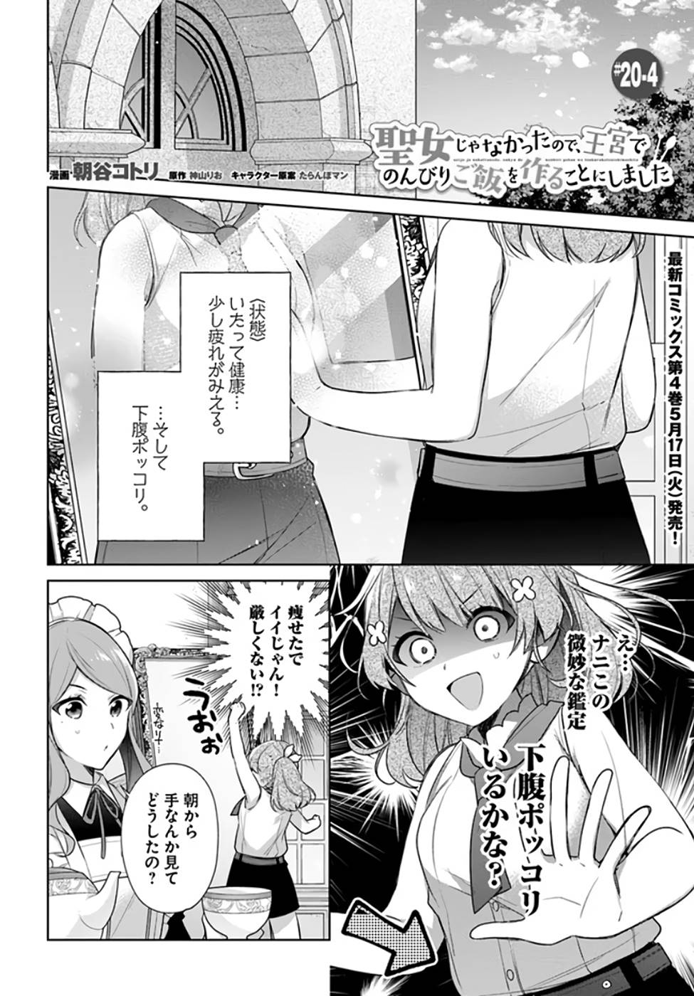 SEIJO JA NAKATTA NODE, OUKYUU DE NONBIRI GOHAN O TSUKURU KOTO NI SHIMASHITA Chap 20 - Pic 18