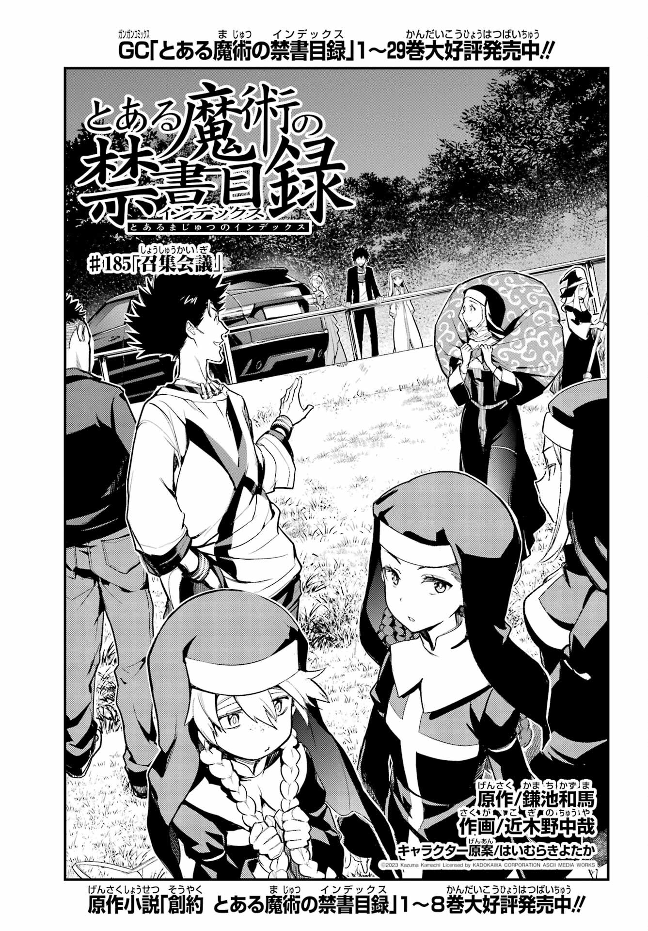 TOARU MAJUTSU NO KINSHO MOKUROKU Chapter 185 - Page 7