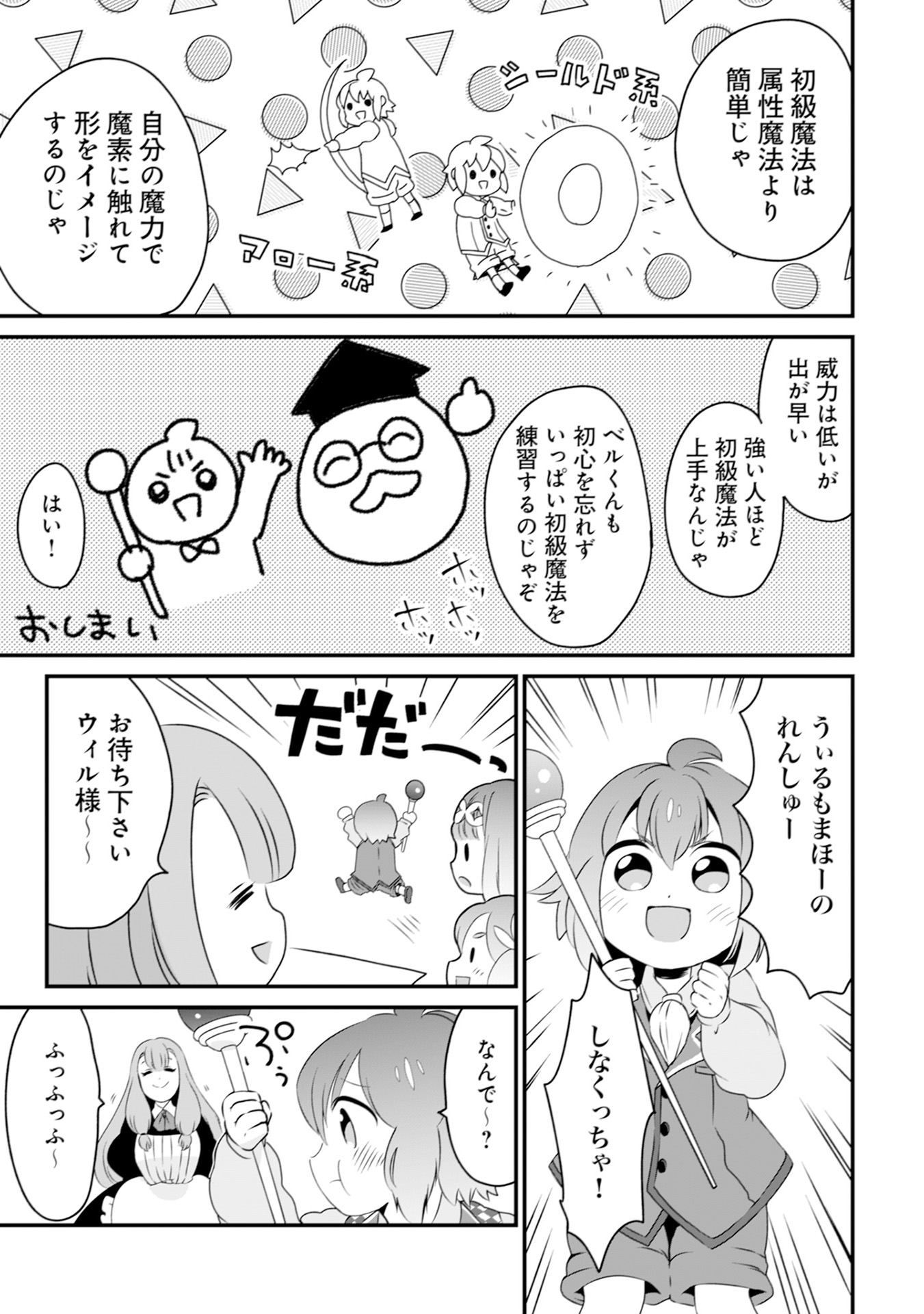 WILL-SAMA WA KYOU MO MAHOU DE ASONDEIMASU. - RAW Chapter 10 - Page 13