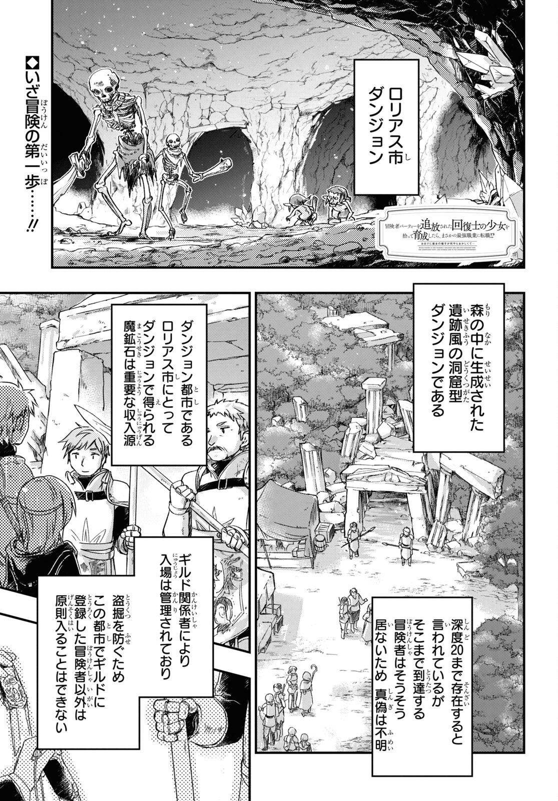 BOUKENSHA PARTY O TSUIHOU SARETA KAIFUKUSHI NO SHOUJO O HIRO TTE IKUSEI SHITARA, MASAKA NO SAIKYOU SHOKUGYOU NI TENSHOKU!? OMAKE NI KANOJO NO YOUSU GA NANIYARA OKASHIKUTE... Chap 8 - Pic 1