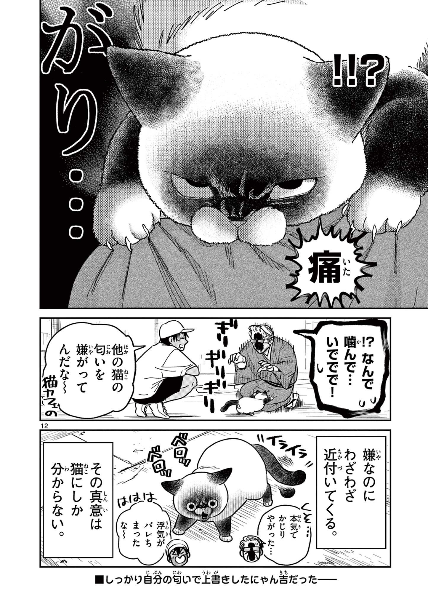 Read OJI-SAN TO NYANKICHI Chapter 23 [High Quality / Full] - Page 12 - nicomanga.com