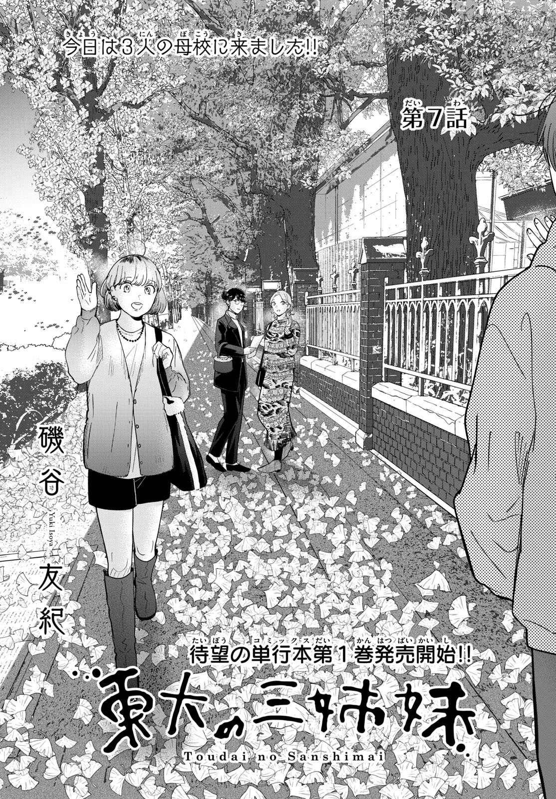 Read TOUDAI NO SANSHIMAI Chapter 7 [High Quality / Full] - Page 1 - nicomanga.com