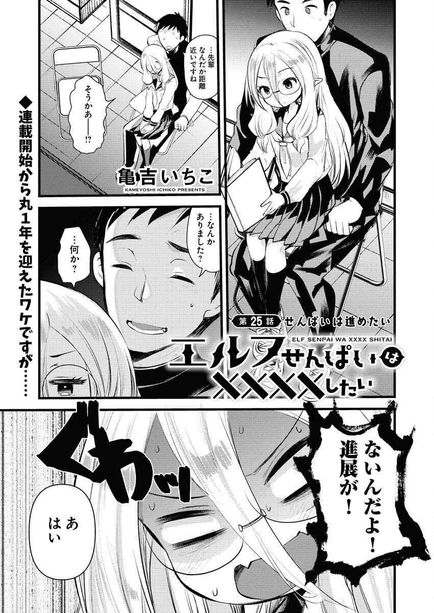 Elf-senpai wa XXXX shitai Chap 25 - Pic 1
