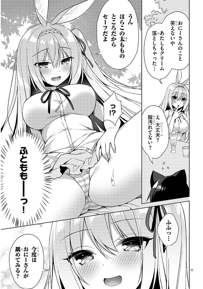 BOKU NO RISOU NO ISEKAI SEIKATSU - TENSEI SHITARA KEMOMIMI MUSUME DARAKE NO SEKAI DE HAREM NI Chapter 5.2 page 9 - nihonkuni.com