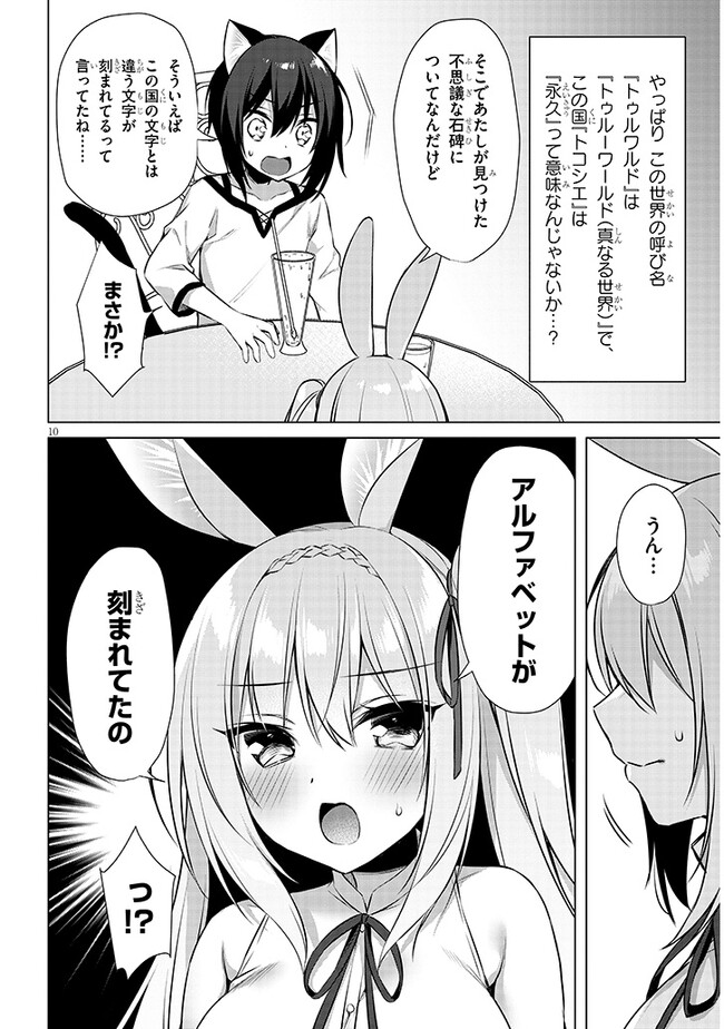 BOKU NO RISOU NO ISEKAI SEIKATSU - TENSEI SHITARA KEMOMIMI MUSUME DARAKE NO SEKAI DE HAREM NI Chapter 6.1 page 10 - nihonkuni.com