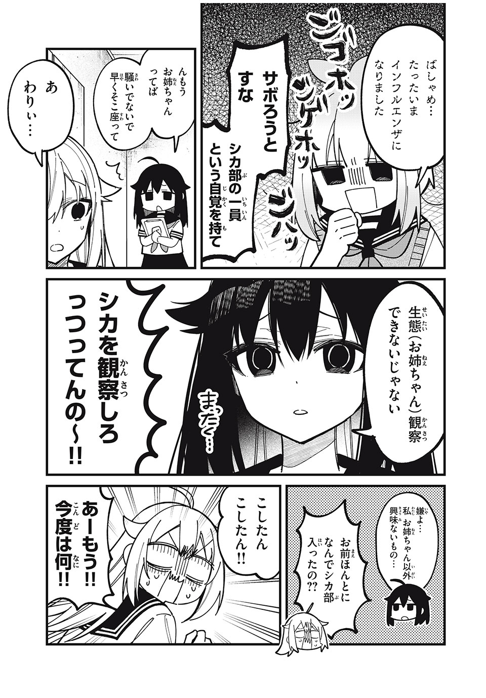 SHIKANOKO NOKONOKO KOSHITANTAN Chapter 40 - Page 11