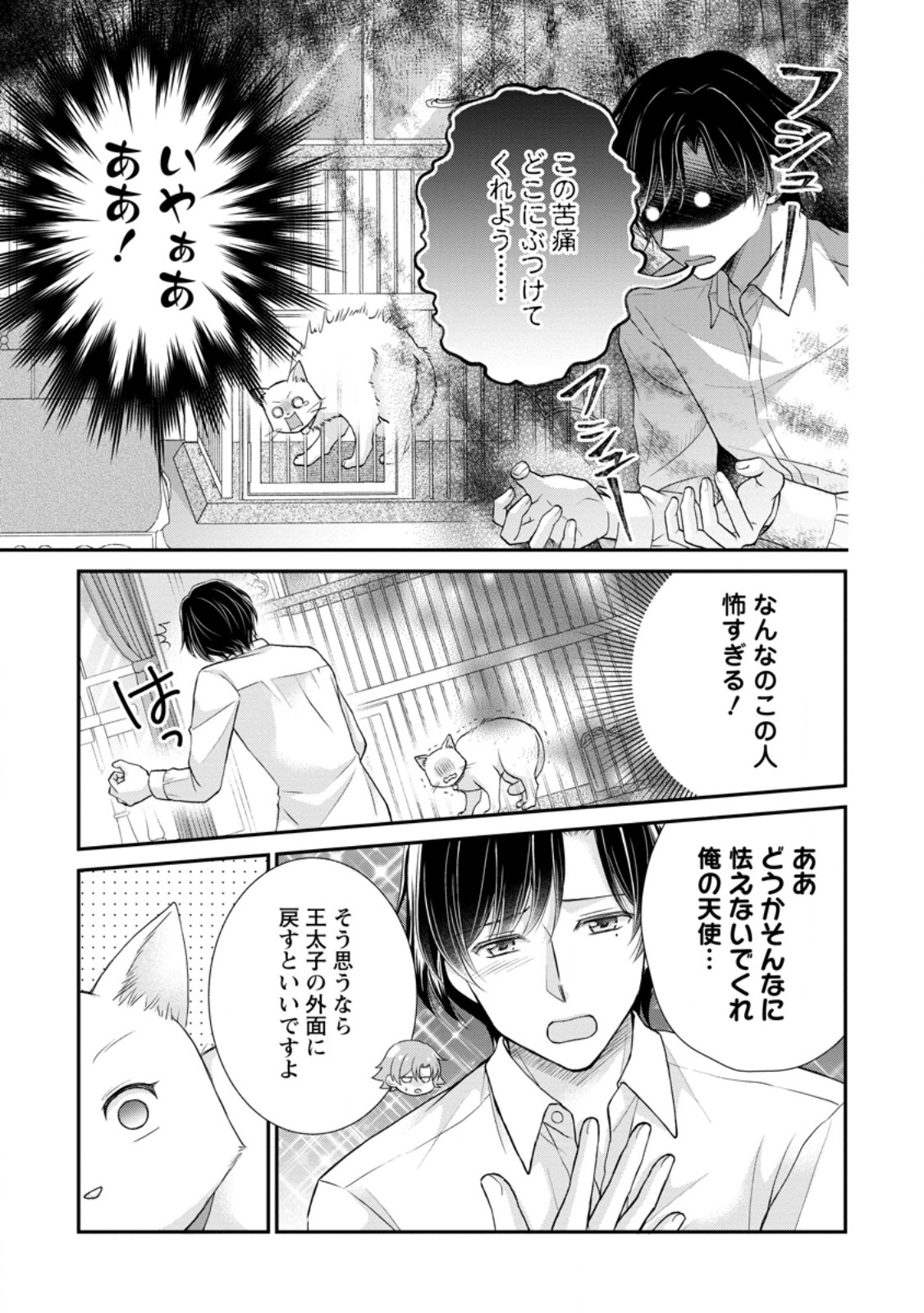 Read NOROI DE NEKO NI SARETA AKUNE, O TAISHI NI HIROWARERU Chapter 3.1 [High Quality / Full] - Page 9 - nicomanga.net