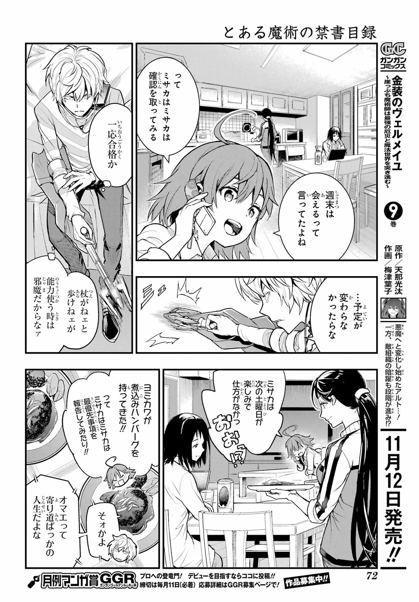TOARU MAJUTSU NO KINSHO MOKUROKU Chapter 197 - Page 12