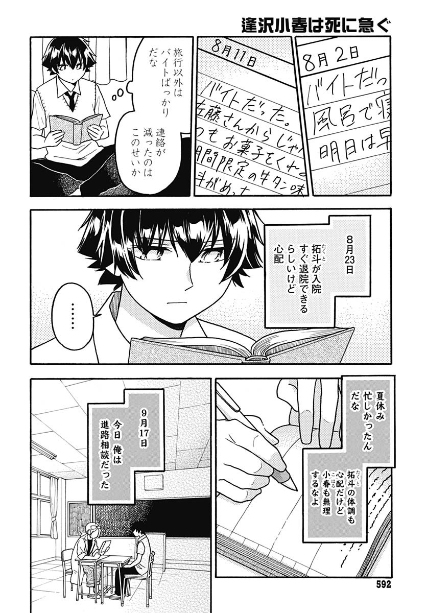 Aizawa Koharu wa Shi ni Isogu Chapter 24 page 8 - nihonkuni.com