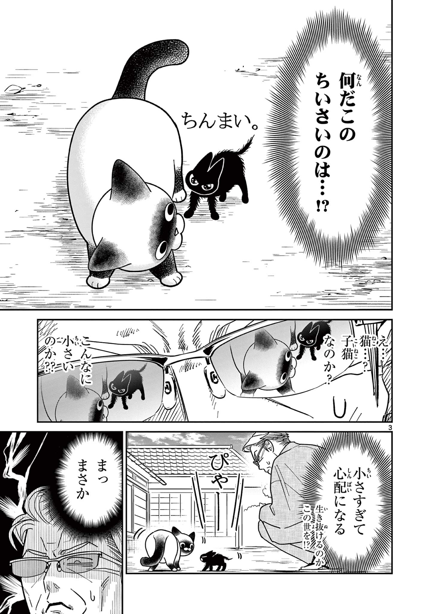 Read OJI-SAN TO NYANKICHI Chapter 38 [High Quality / Full] - Page 3 - nicomanga.com