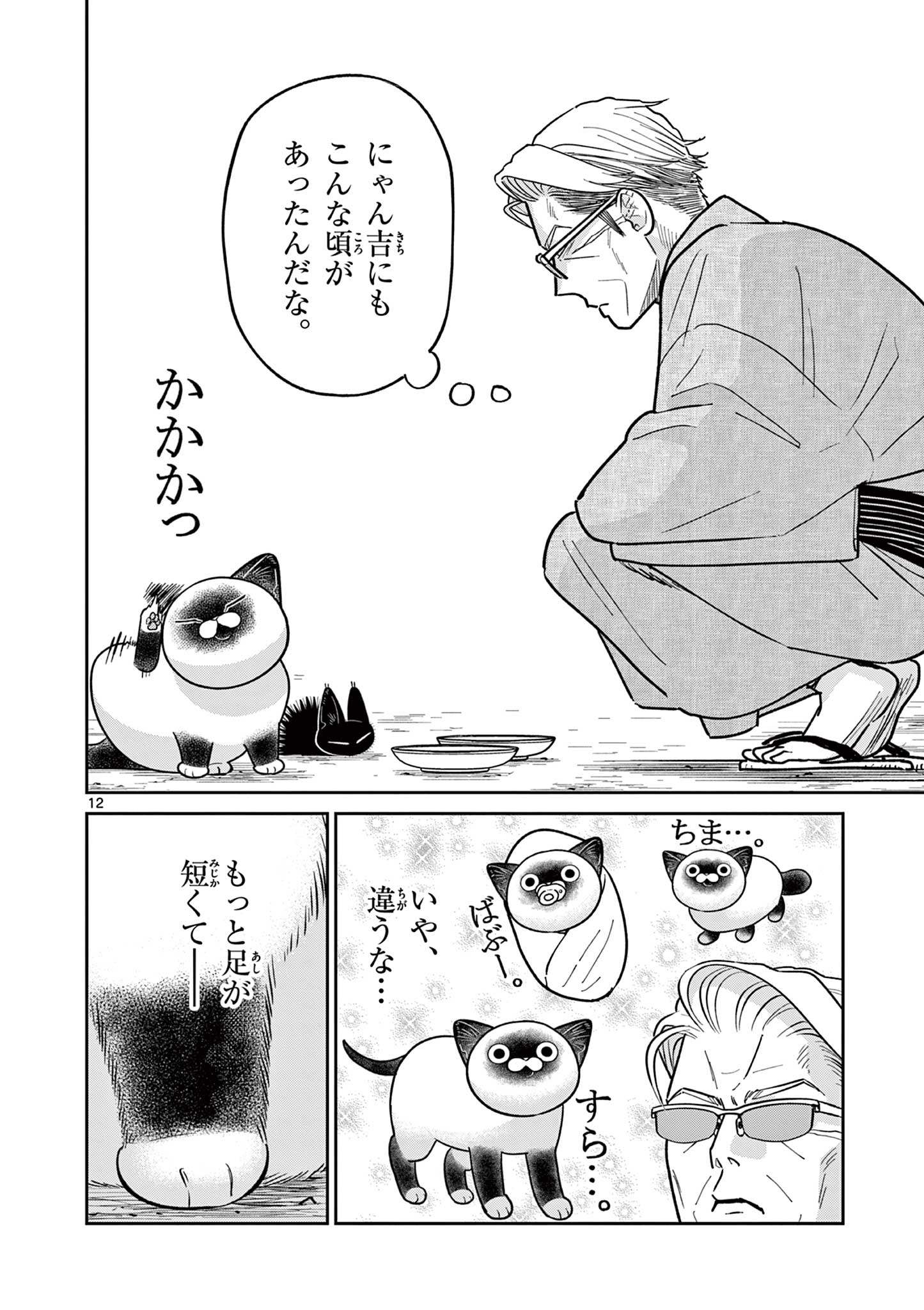 Read OJI-SAN TO NYANKICHI Chapter 38 [High Quality / Full] - Page 12 - nicomanga.com