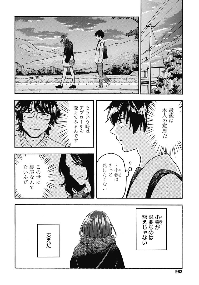 Aizawa Koharu wa Shi ni Isogu Chapter 25 page 22 - nihonkuni.com