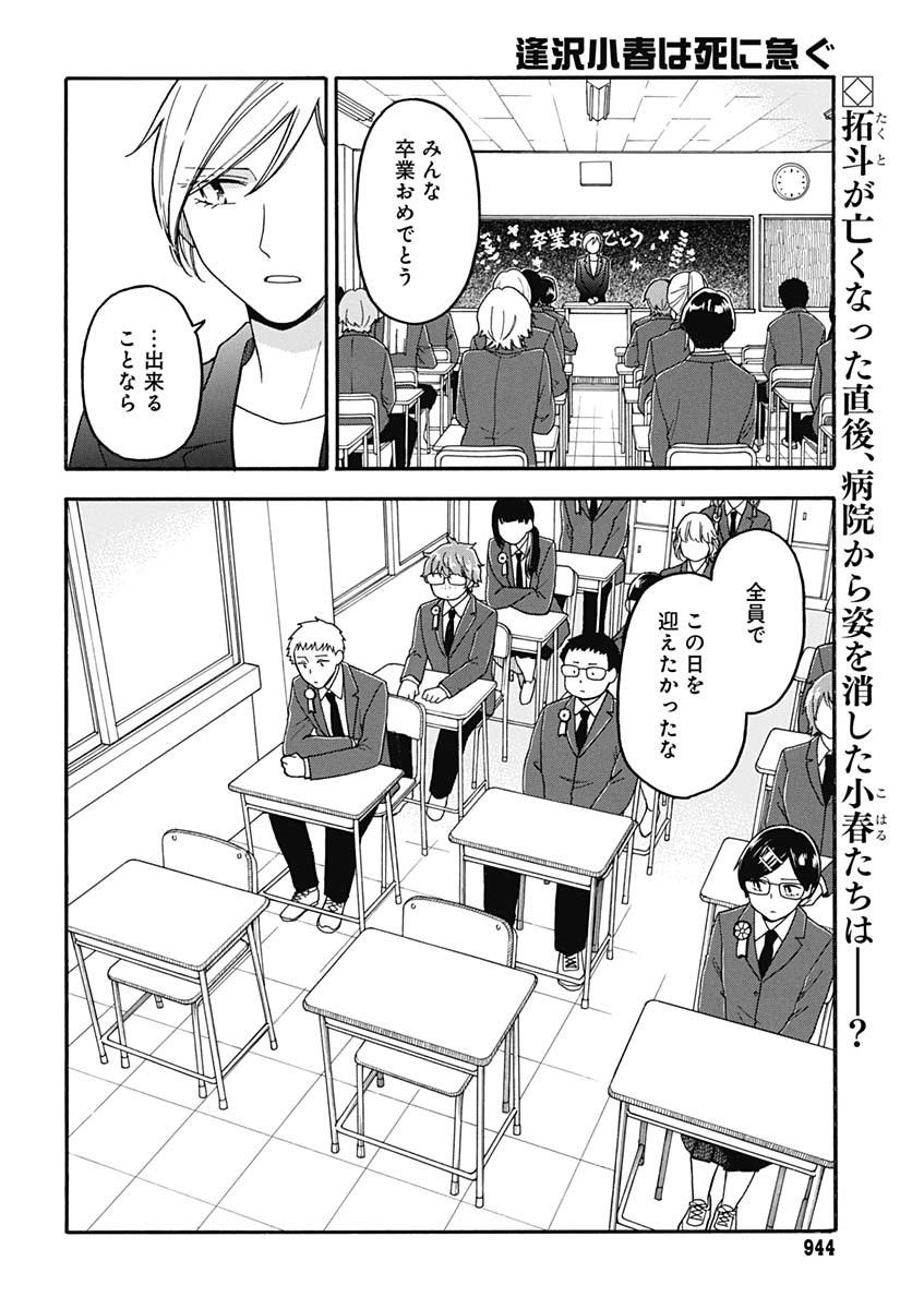 Aizawa Koharu wa Shi ni Isogu Chapter 27 page 2 - nihonkuni.com