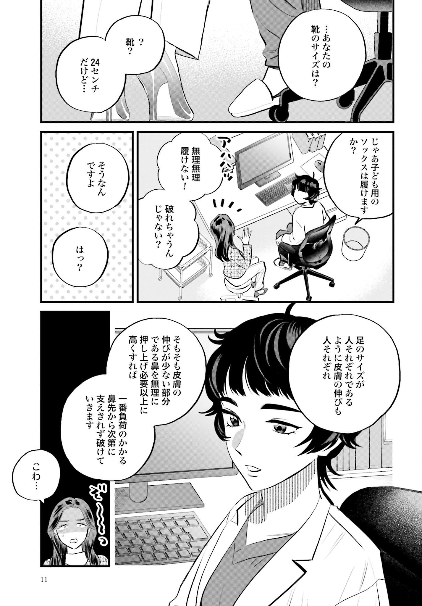 DRESSING: BIYOU GEKAI MORINO MARIA Chapter 1 - Page 9