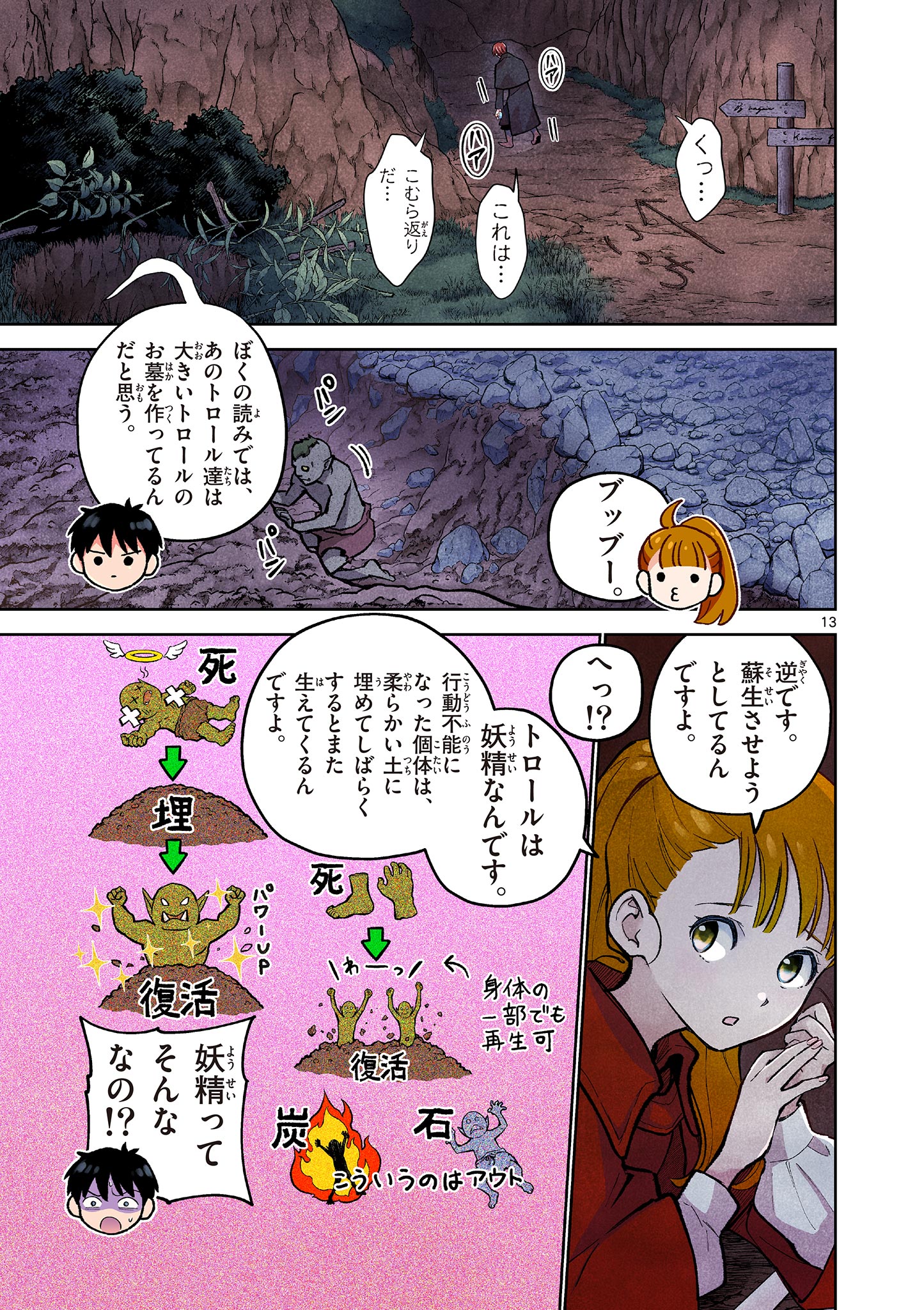 MONDAI DARAKE NO MAHŌTSUKAI Chapter 7 page 13 - nihonkuni.com