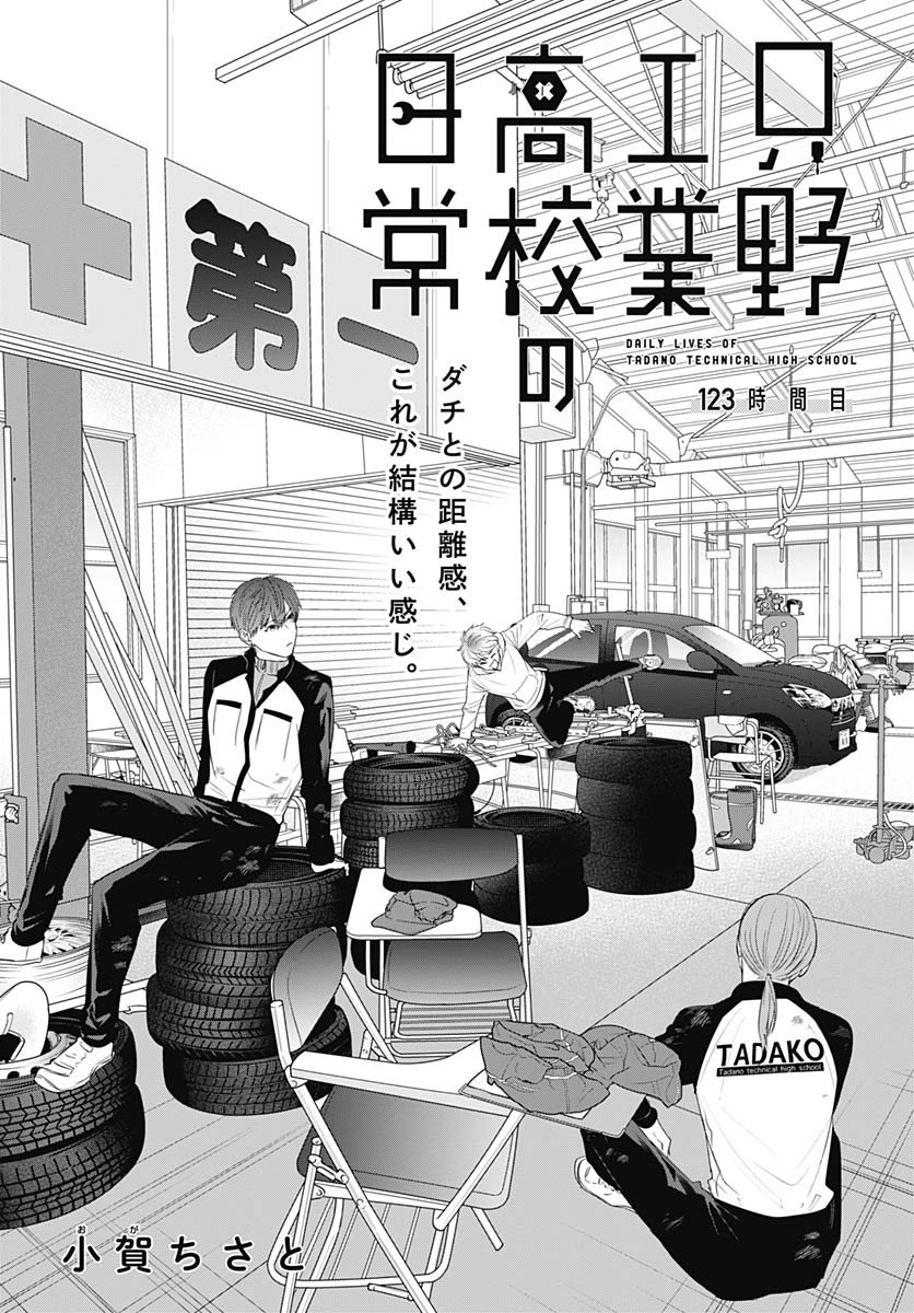 TADANO KOUGYOU KOUKOU NO NICHIJOU Chapter 123 page 3 - nihonkuni.com