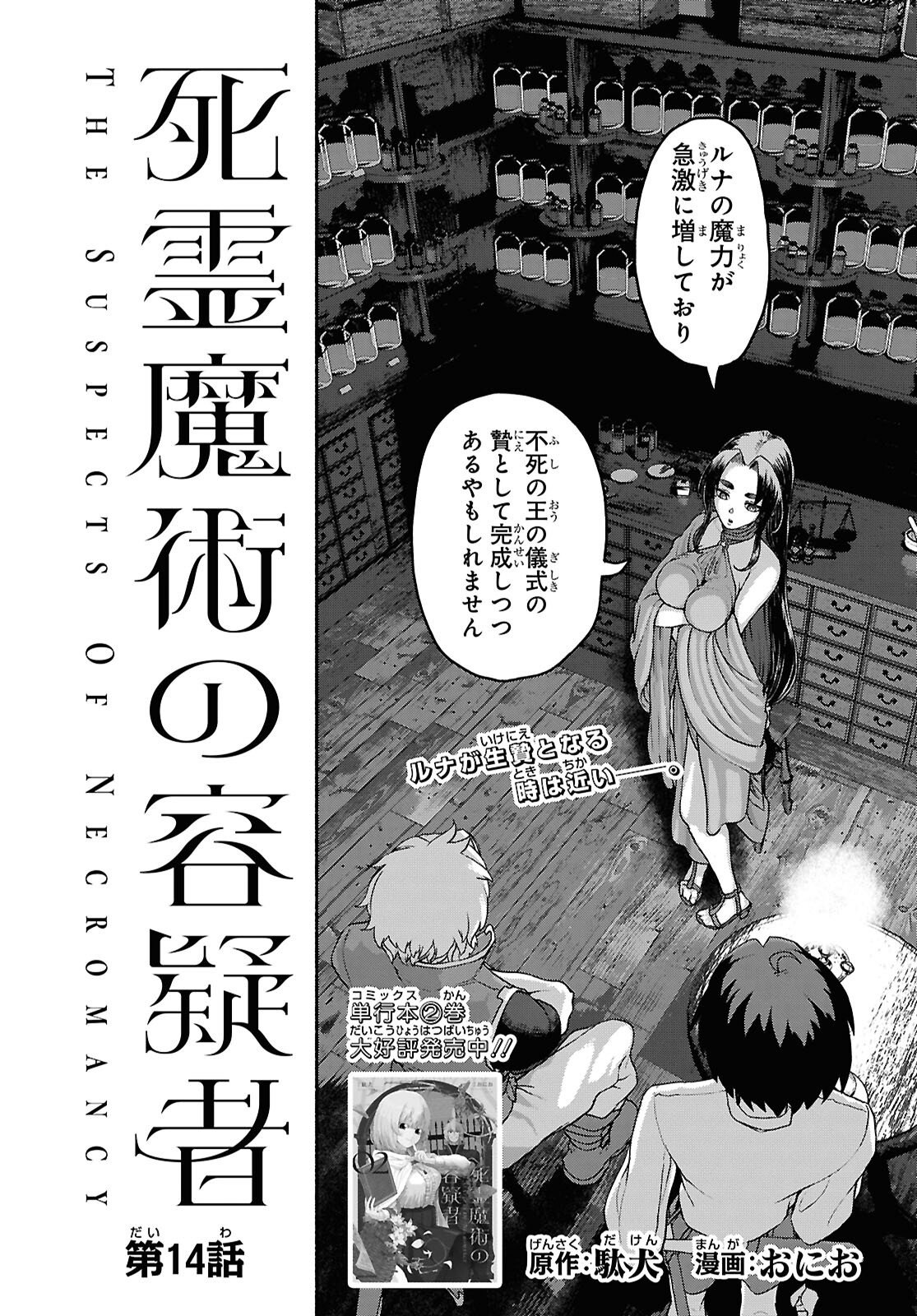SHIRYOU MAJUTSU NO YOUGISHA Chap 14 - Pic 2