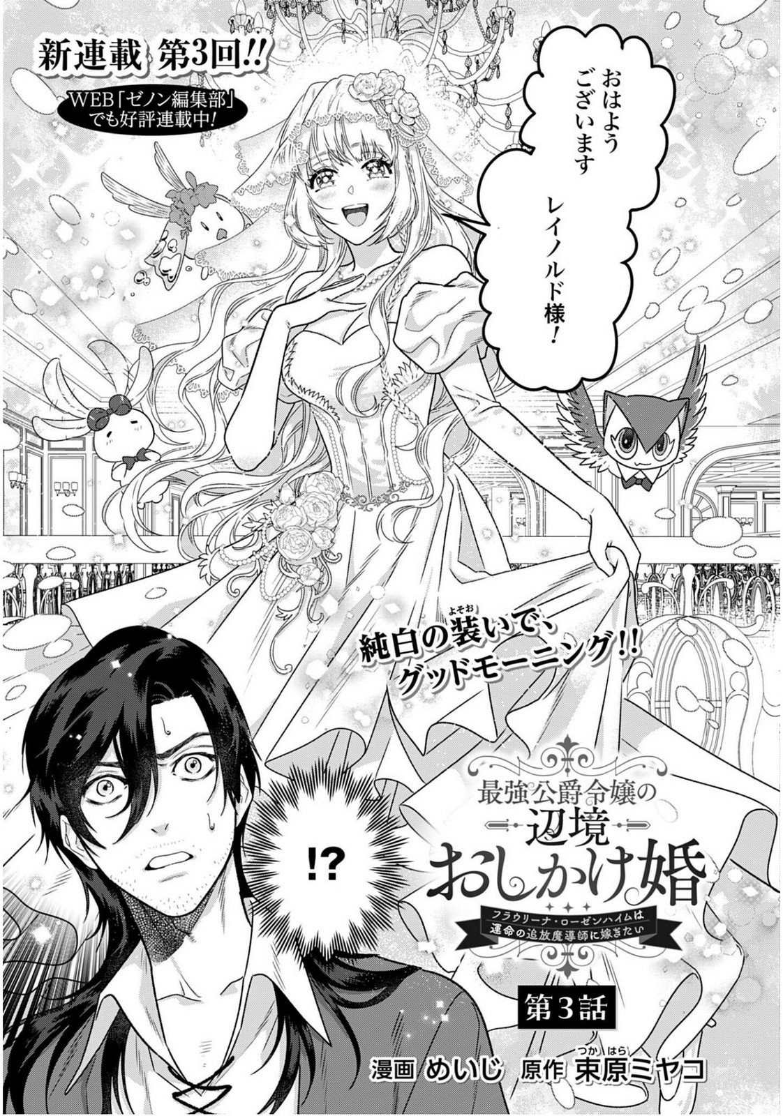 SAIKYOU KOUSHAKU REIJOU NO HENKYOU OSHIKAKE KON - FURAURINA ROZENHAIMU WA UNMEI NO TSUIHOU MADOUSHI NI TOTSUGITAI Chapter 3 page 3 - nihonkuni.com