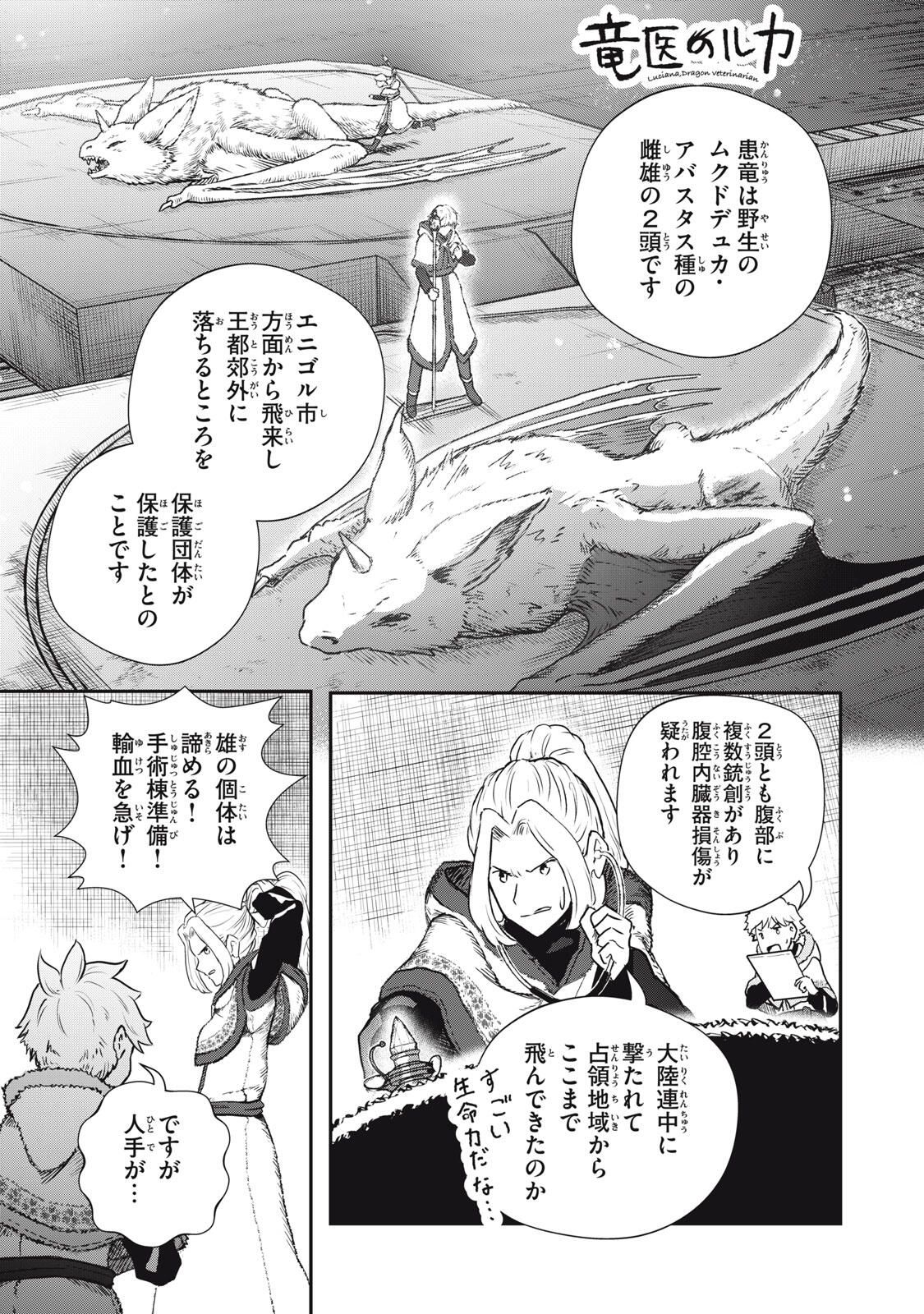 Read RYUUI NO LUCA Chapter 31.1 [High Quality / Full] - Page 1 - nicomanga.com
