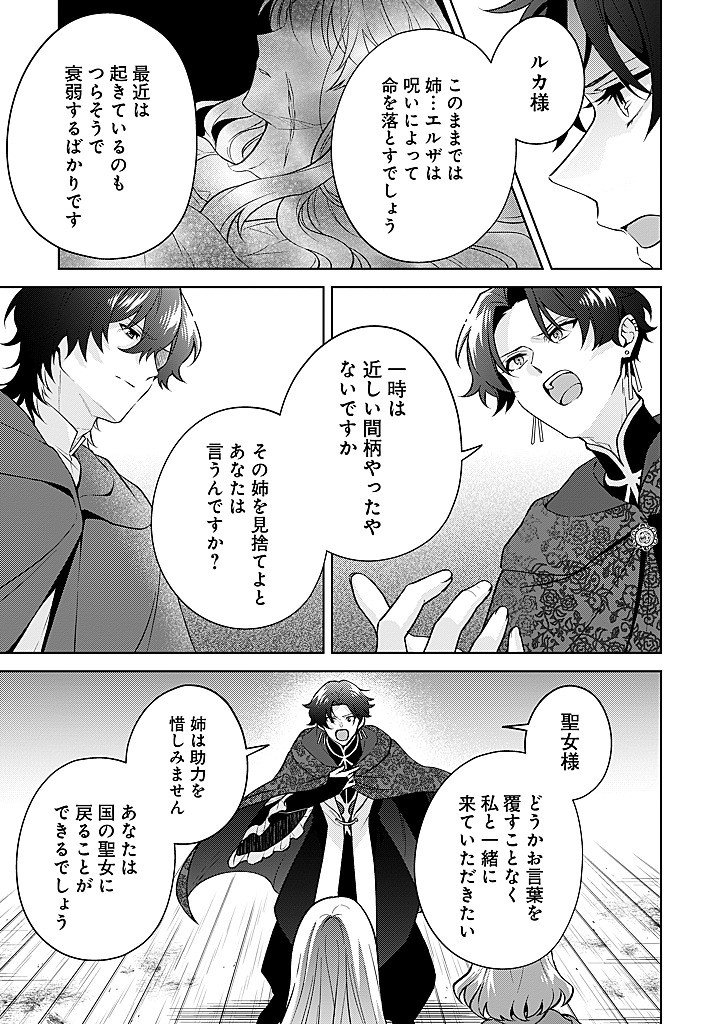 SEISHIN SEIJO: KONYAKU HAKISARETA TSUIHOU SEIJO DESU GA, OOKAMI OUJI NO NOROI WO TOITE DEKIAISARETEMASU - IMASARA KUNI NI MODORETTE IWARETE MO OSOI DESU! Chap 24 - Pic 17