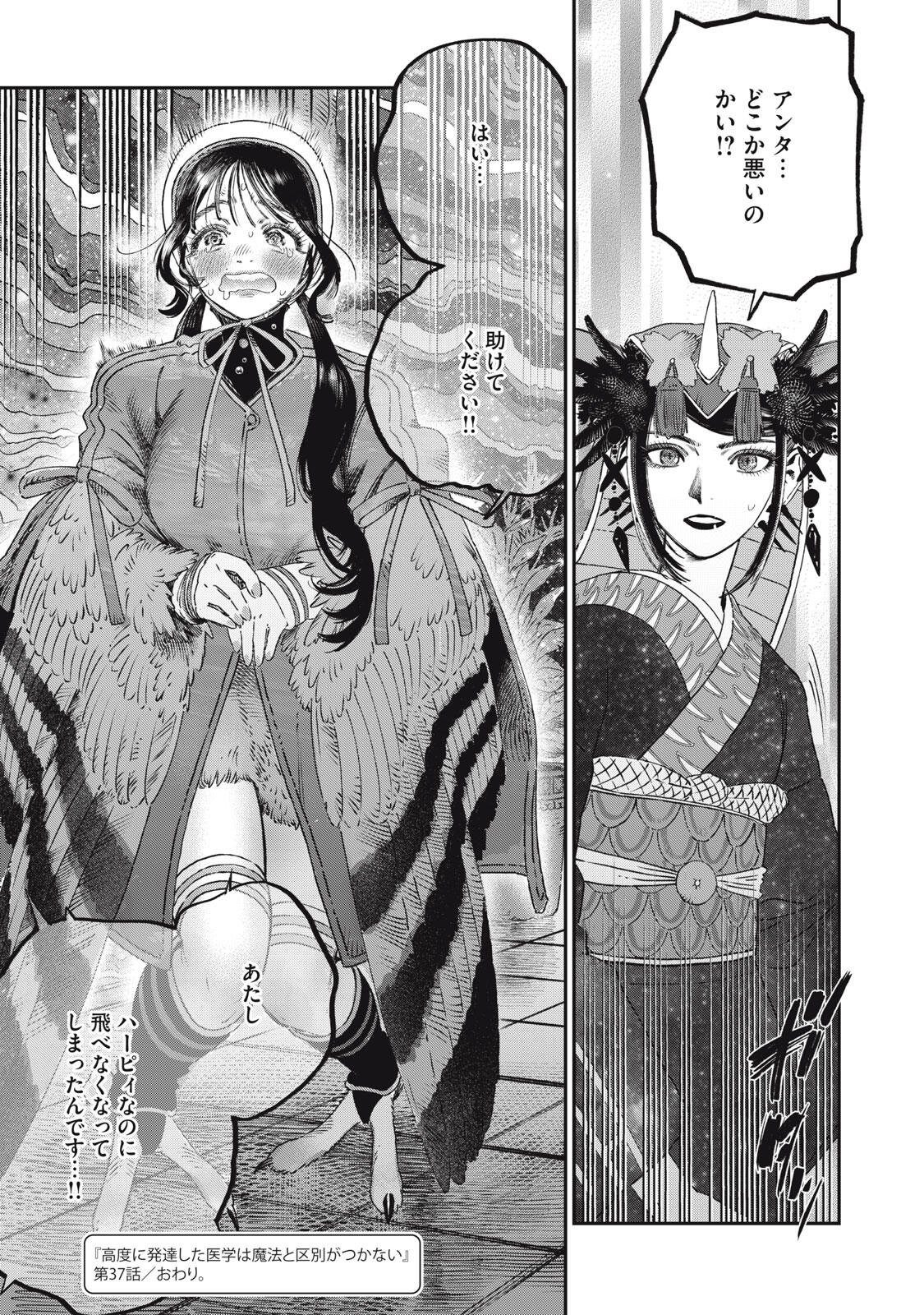 KOUDO NI HATTATSU SHITA IGAKU WA MAHOU TO KUBETSU GA TSUKANAI Chapter 37.2 page 22 - nihonkuni.com