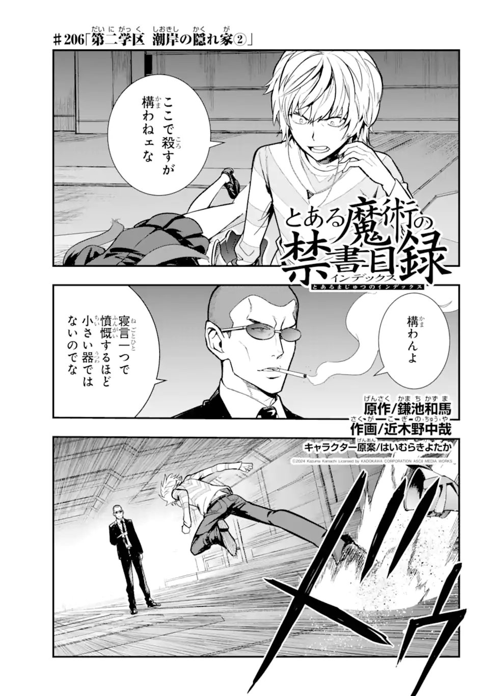 TOARU MAJUTSU NO KINSHO MOKUROKU - RAW Chapter 206 page 1 - nihonkuni.com