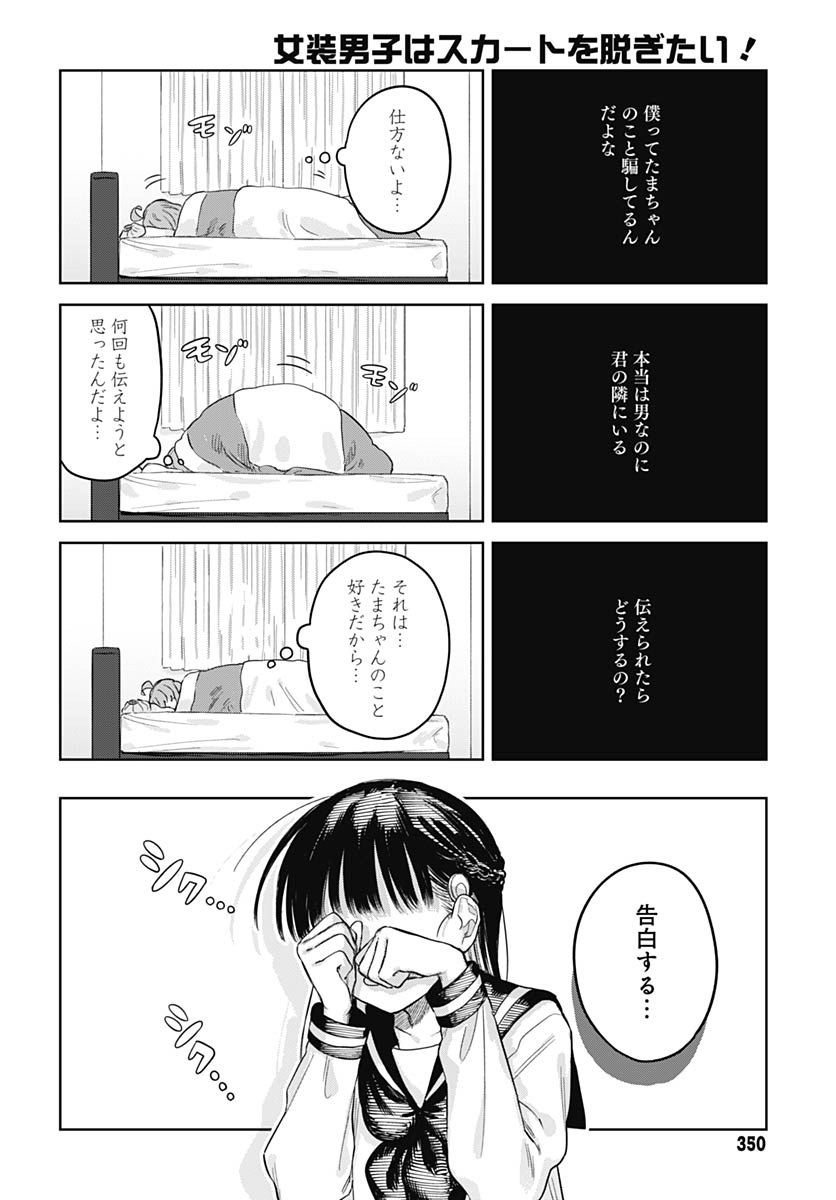 Josoudanshi Wa Skirt Wo Nugitai! Chap 32 - Pic 6